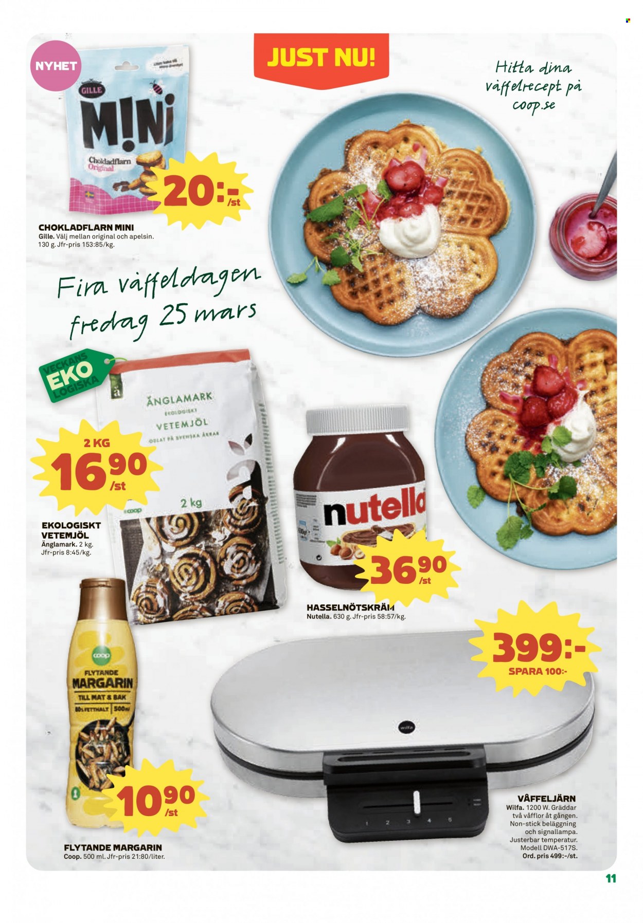 Coop reklamblad - 21/3 2022 - 27/3 2022. Sida 11