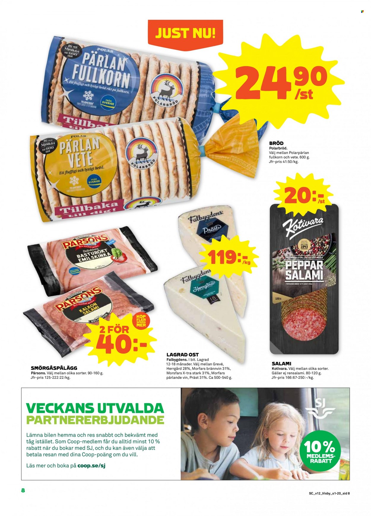 Coop reklamblad - 21/3 2022 - 27/3 2022. Sida 8