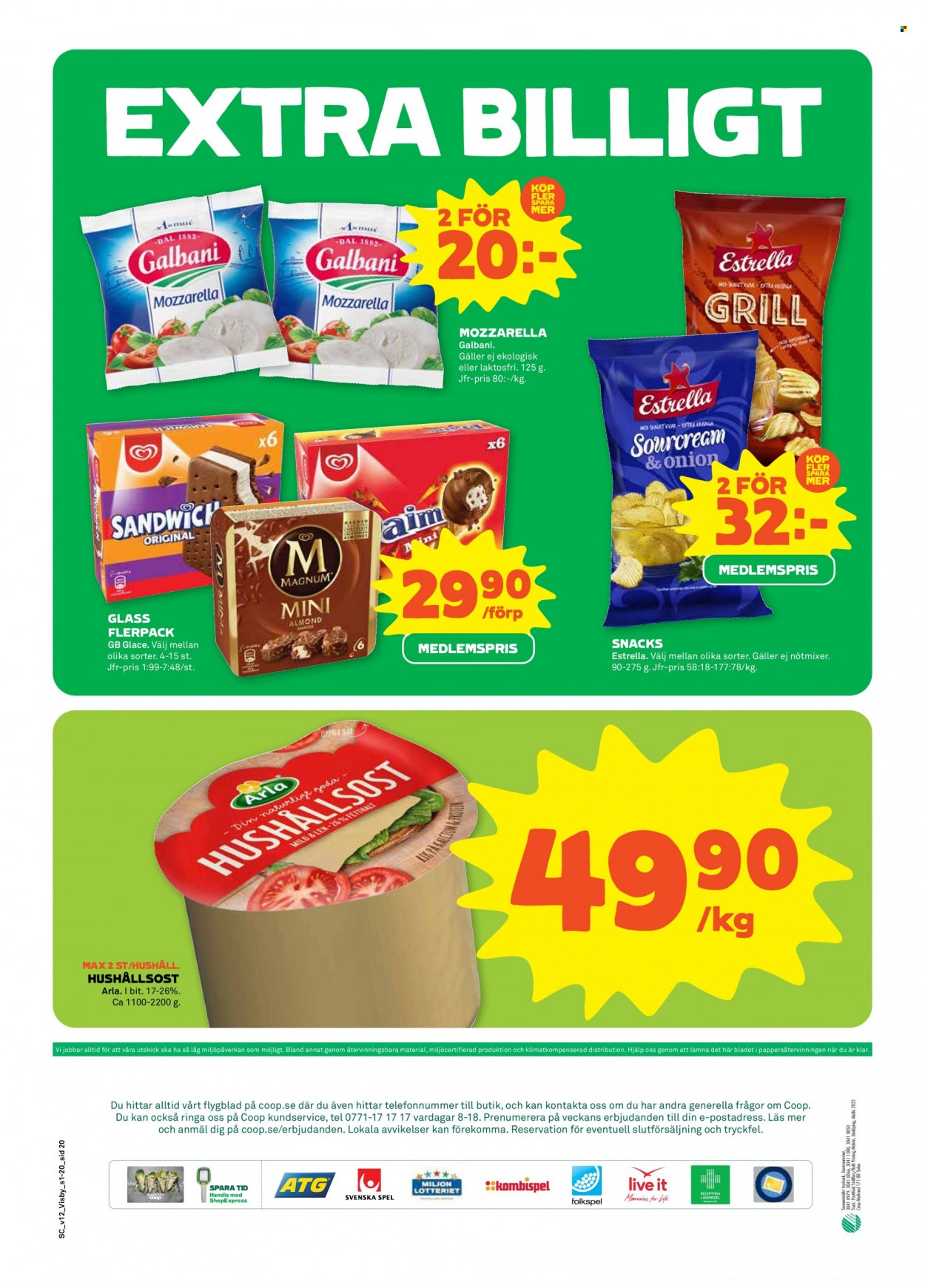 Coop reklamblad - 21/3 2022 - 27/3 2022. Sida 20