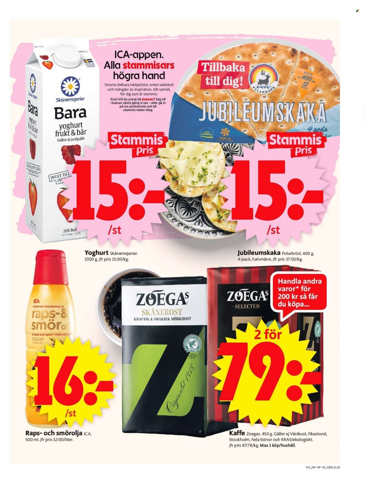 ICA reklamblad - 21/3 2022 - 27/3 2022. Sida 2