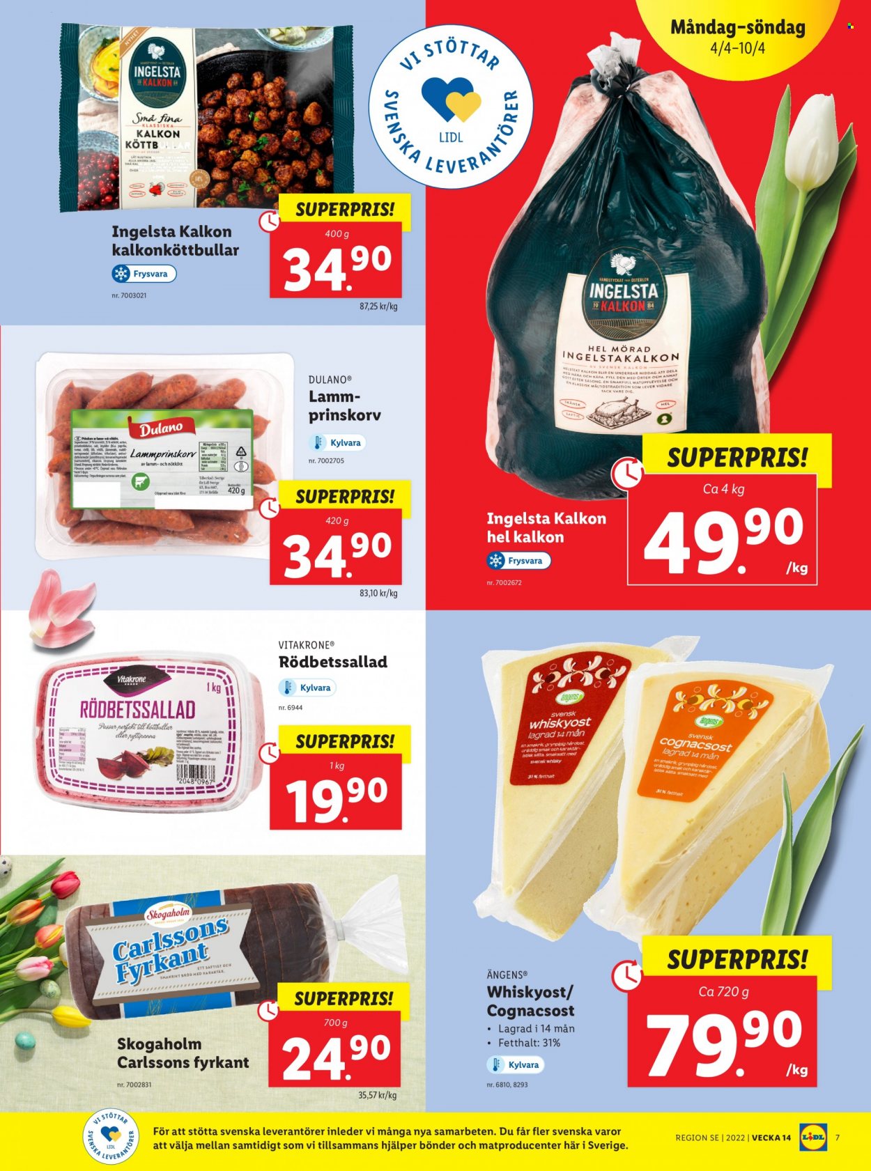 Lidl reklamblad - 4/4 2022 - 10/4 2022. Sida 7