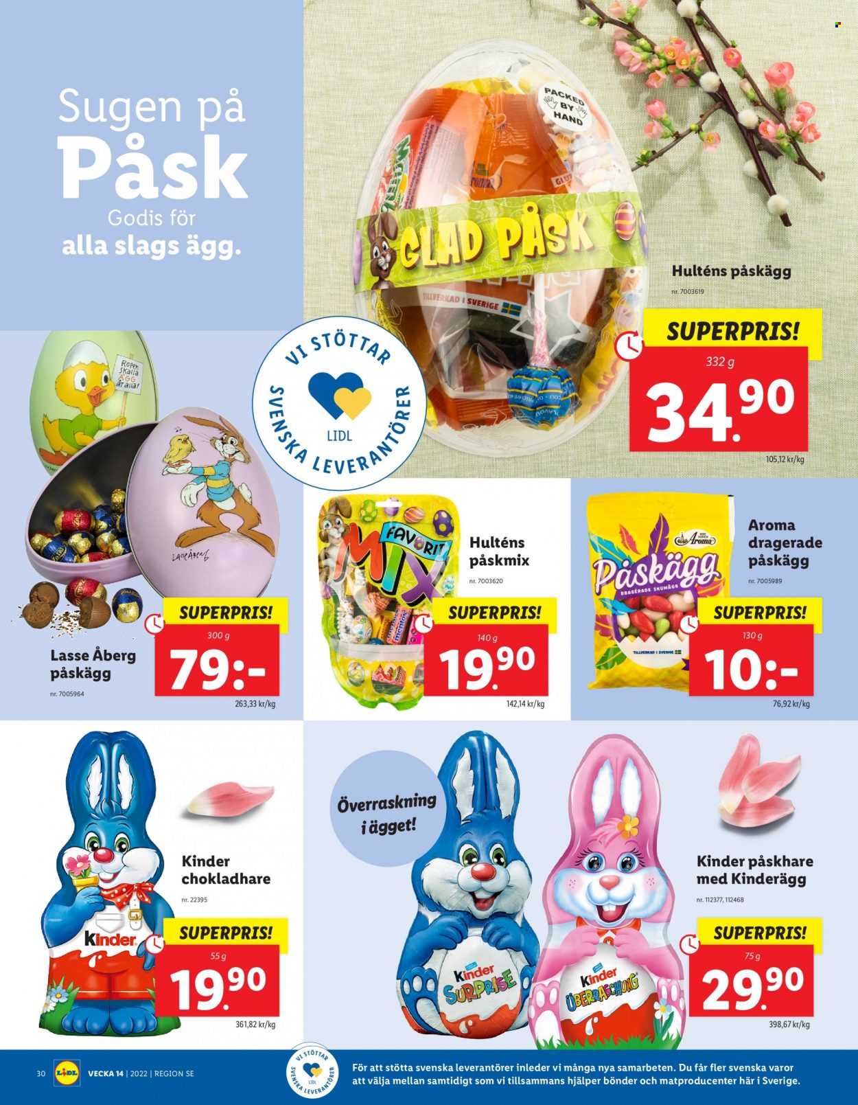 Lidl reklamblad - 4/4 2022 - 10/4 2022. Sida 30