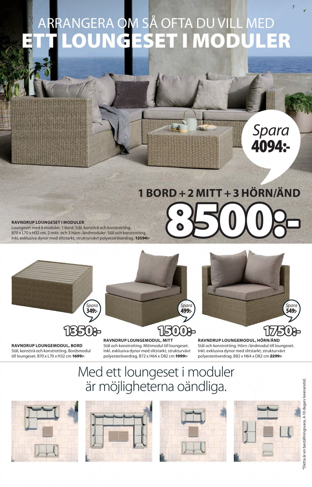 JYSK reklamblad - 28/3 2022 - 10/4 2022. Sida 7