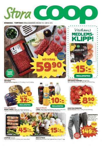 Coop reklamblad - 28/3 2022 - 3/4 2022.