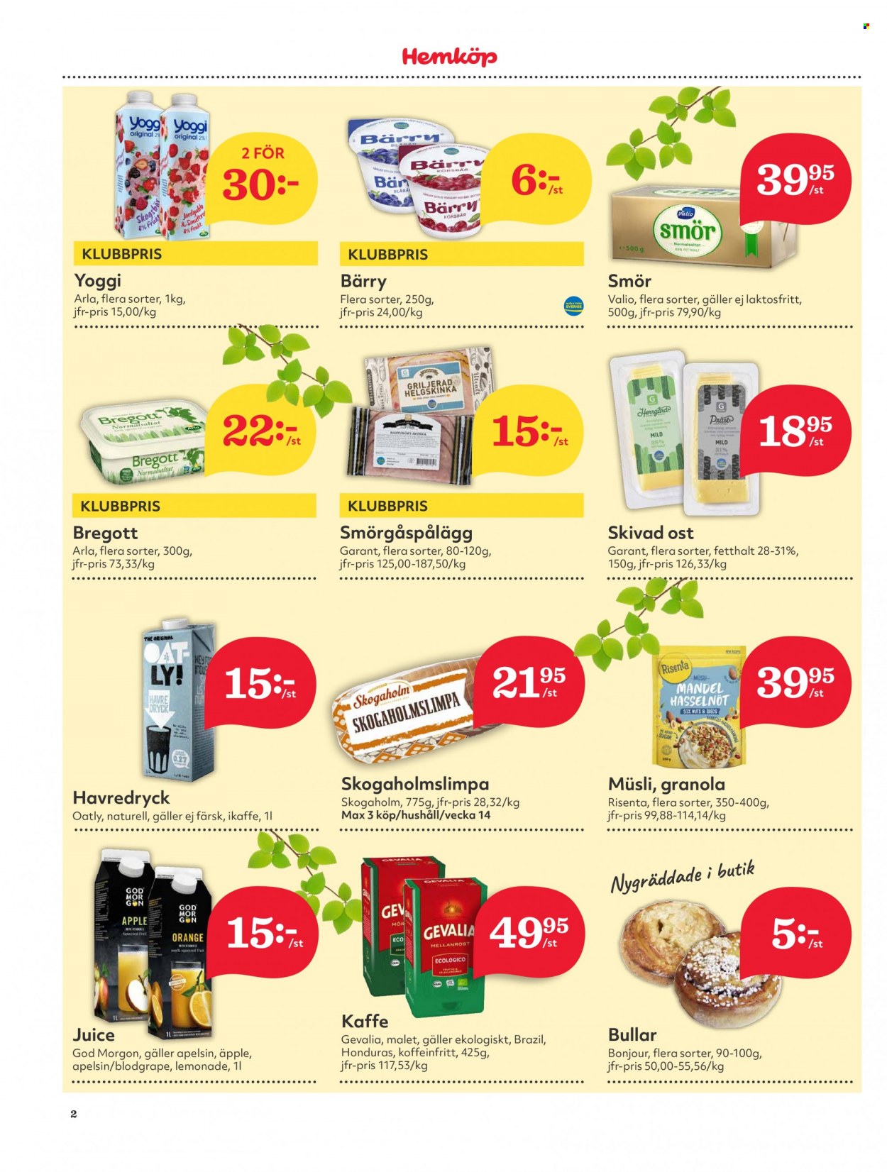 Hemköp reklamblad - 4/4 2022 - 10/4 2022. Sida 2