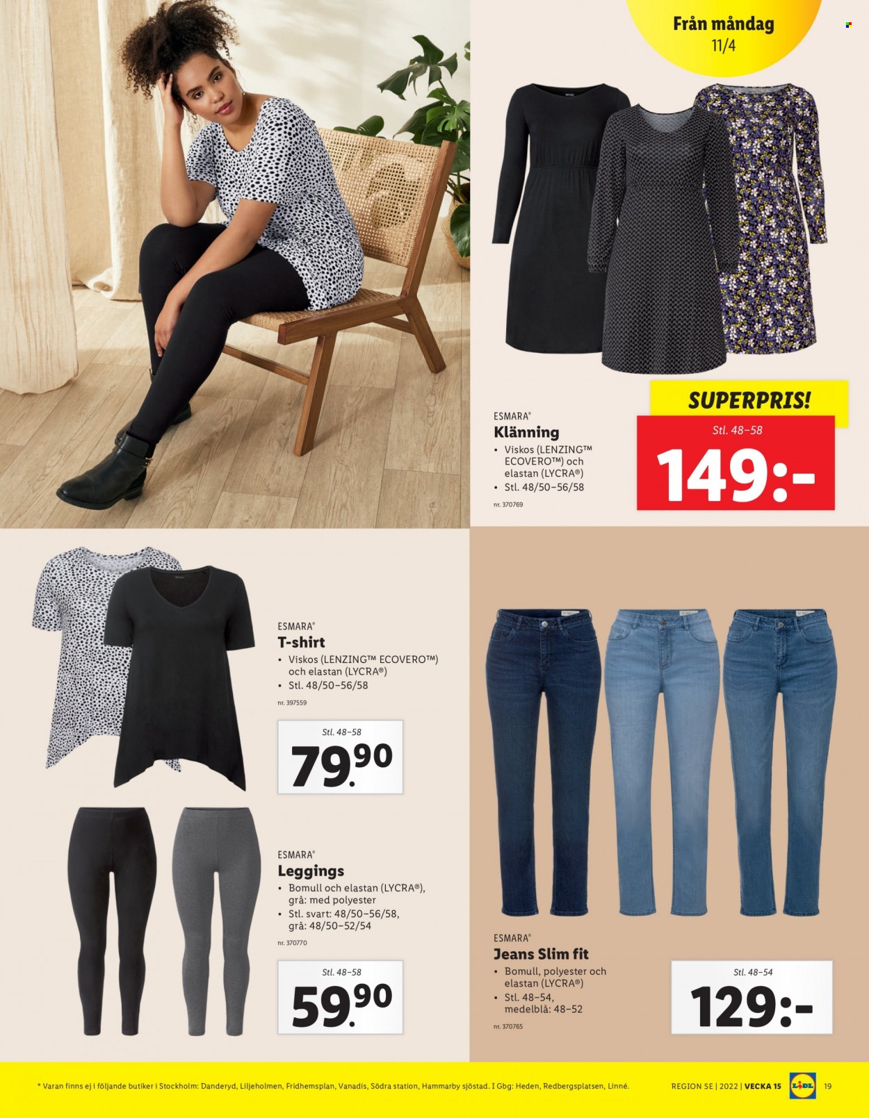 Lidl reklamblad - 11/4 2022 - 17/4 2022. Sida 19