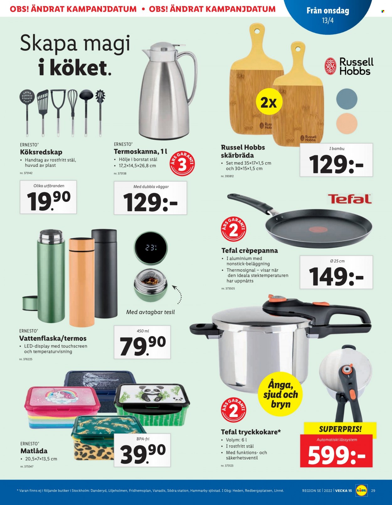 Lidl reklamblad - 11/4 2022 - 17/4 2022. Sida 29