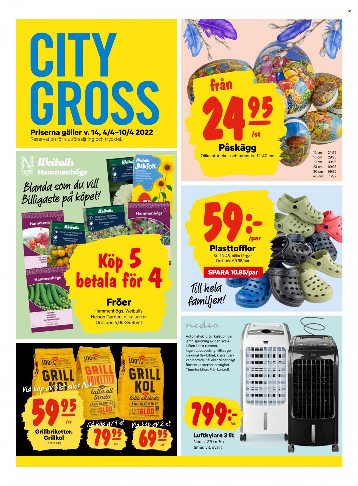 City Gross reklamblad - 4/4 2022 - 10/4 2022. Sida 17