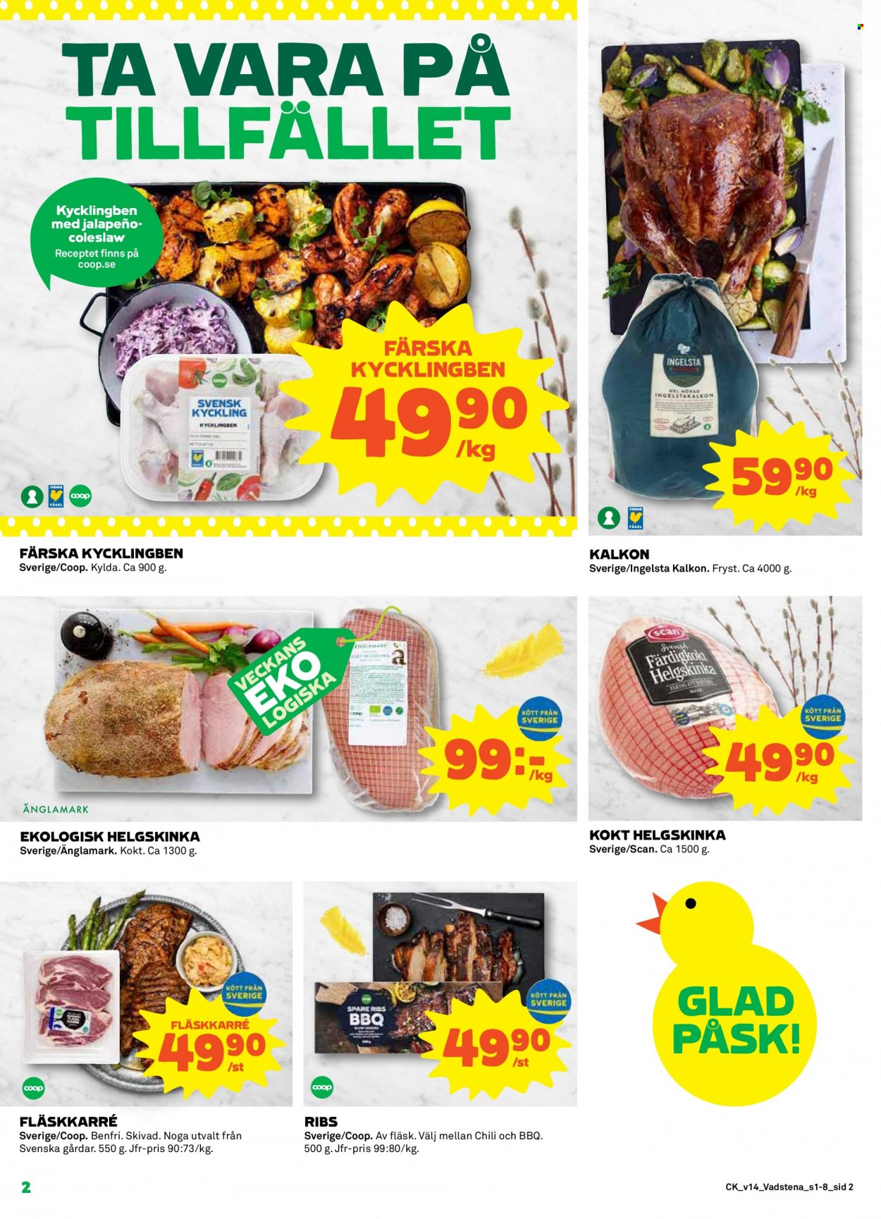 Coop reklamblad - 4/4 2022 - 10/4 2022. Sida 2