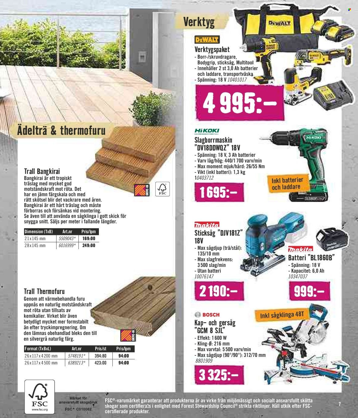 Hornbach reklamblad - 8/4 2022 - 22/4 2022. Sida 7