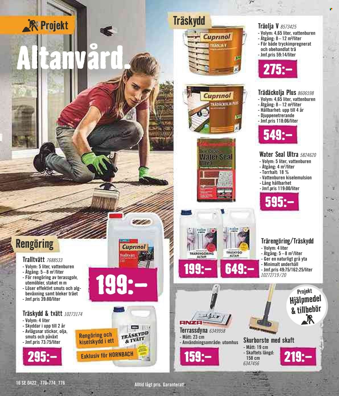 Hornbach reklamblad - 8/4 2022 - 22/4 2022. Sida 16