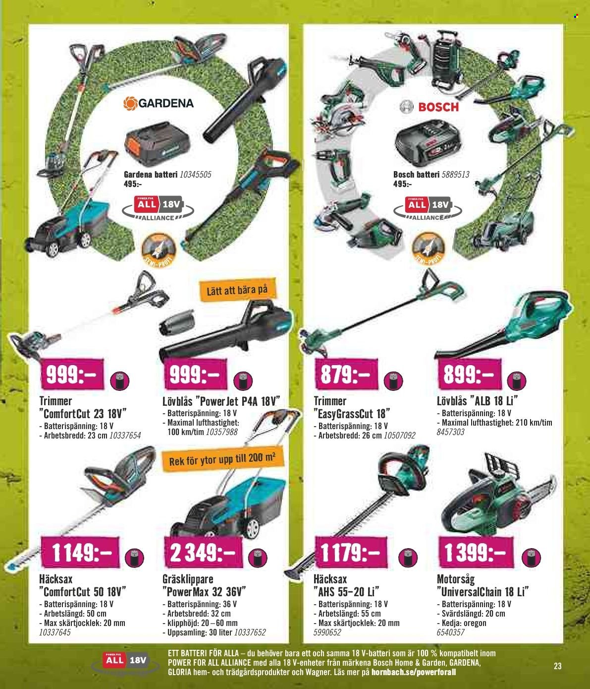 Hornbach reklamblad - 8/4 2022 - 22/4 2022. Sida 23