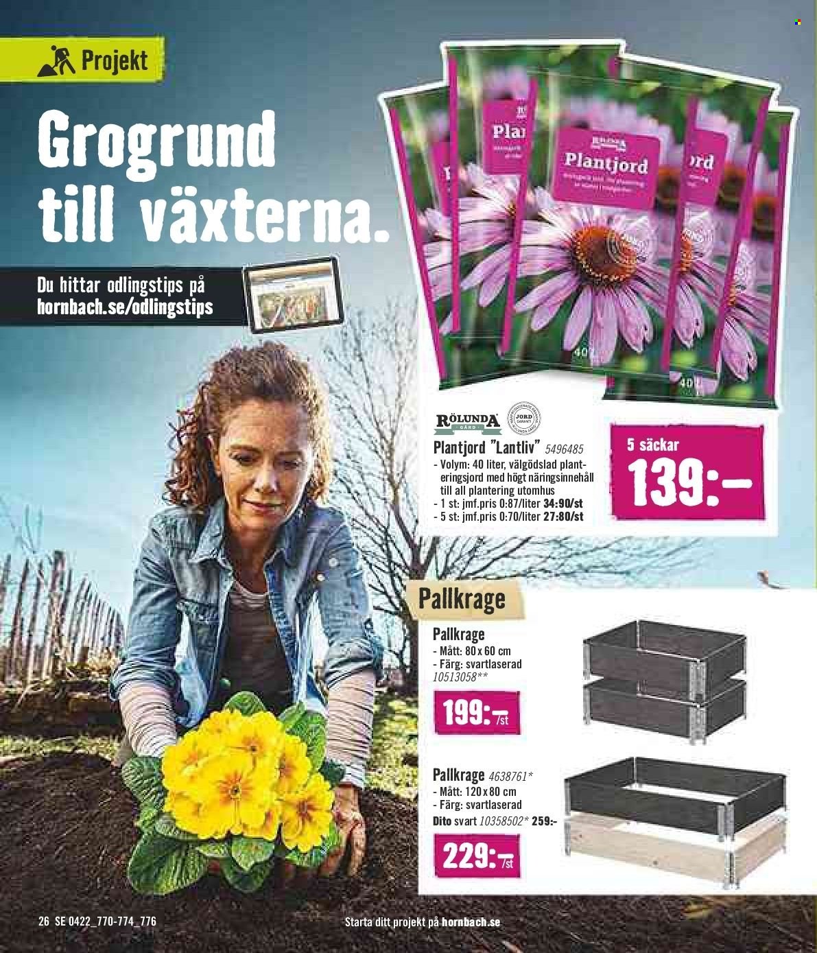 Hornbach reklamblad - 8/4 2022 - 22/4 2022. Sida 26