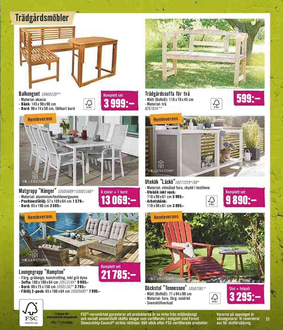 Hornbach reklamblad - 8/4 2022 - 22/4 2022. Sida 33