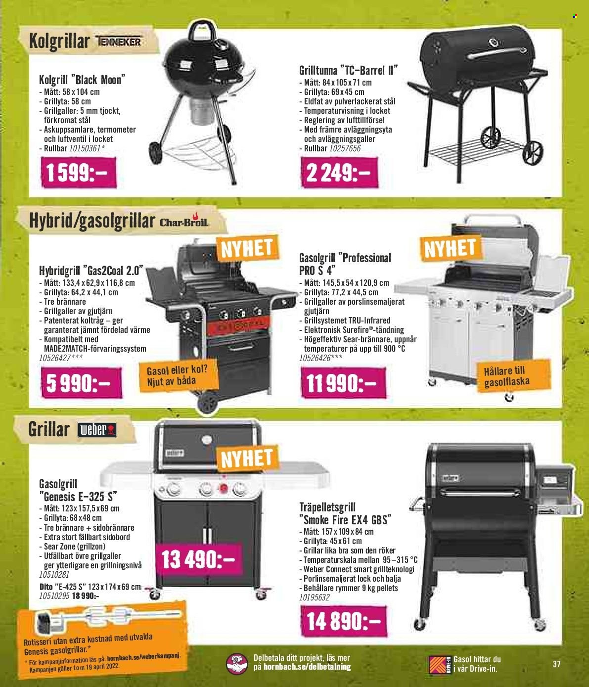 Hornbach reklamblad - 8/4 2022 - 22/4 2022. Sida 37