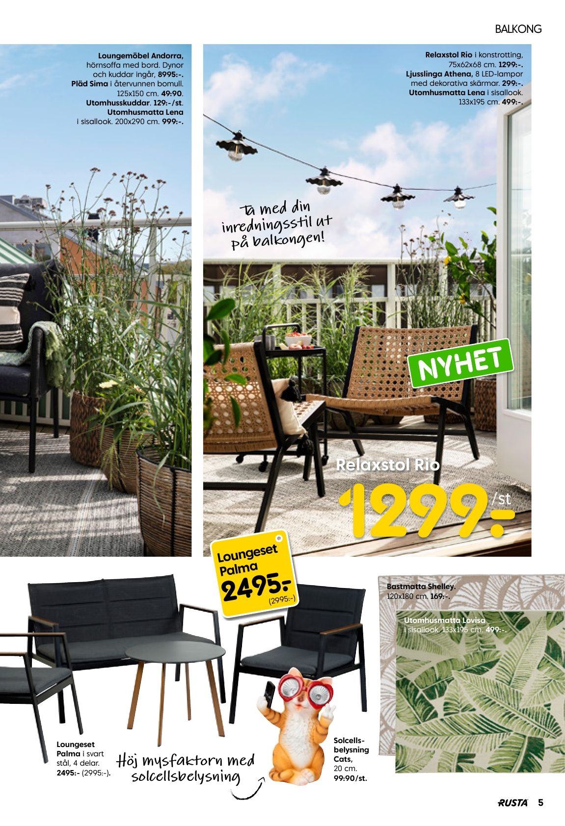 Rusta reklamblad - 6/4 2022 - 18/4 2022. Sida 5