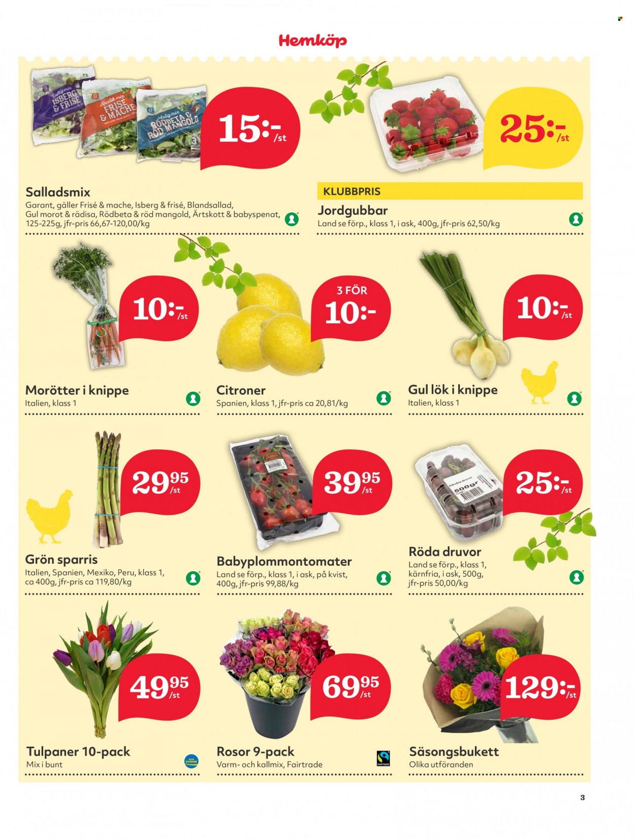 Hemköp reklamblad - 11/4 2022 - 18/4 2022. Sida 3