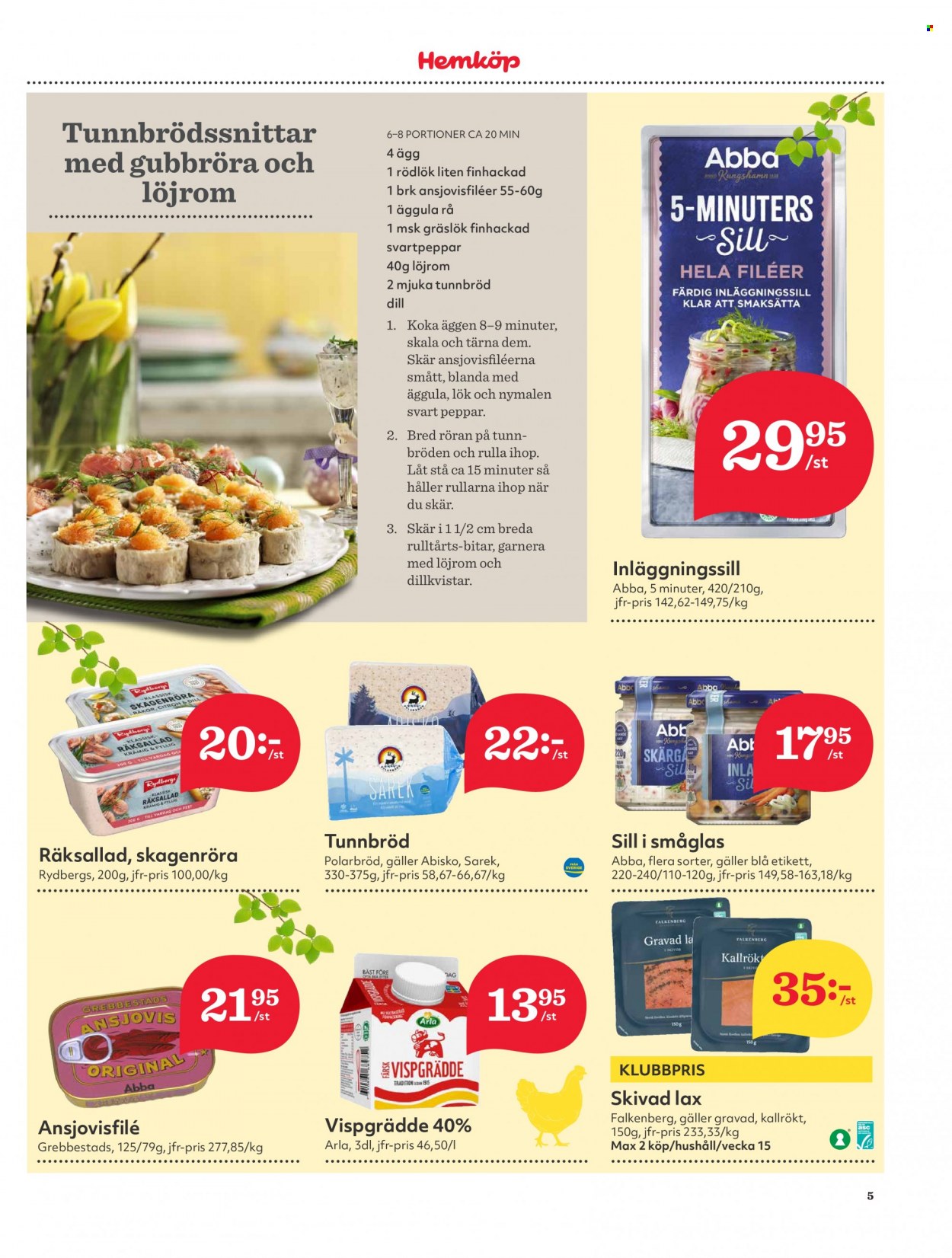 Hemköp reklamblad - 11/4 2022 - 18/4 2022. Sida 5