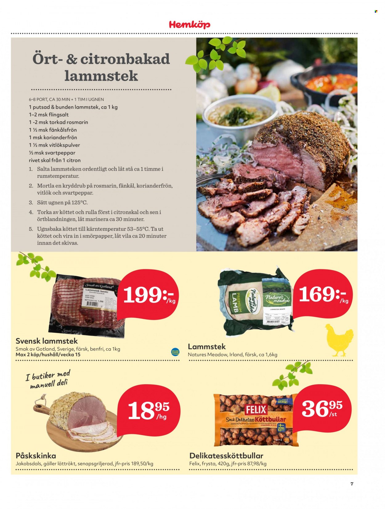 Hemköp reklamblad - 11/4 2022 - 18/4 2022. Sida 7