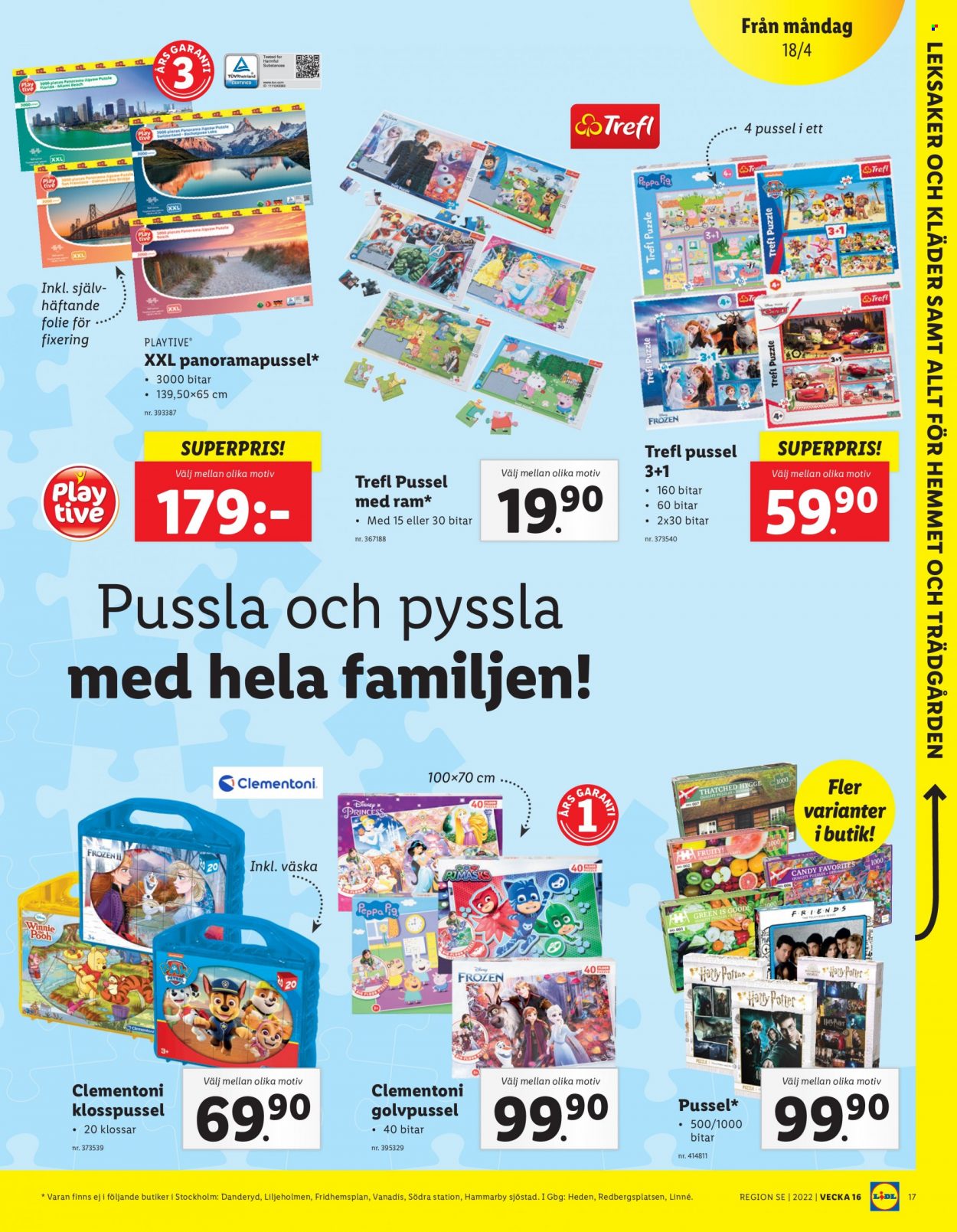 Lidl reklamblad - 18/4 2022 - 24/4 2022. Sida 19