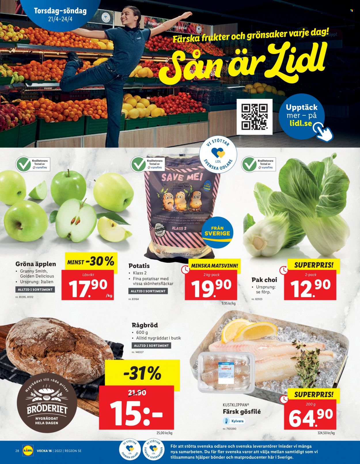 Lidl reklamblad - 18/4 2022 - 24/4 2022. Sida 30