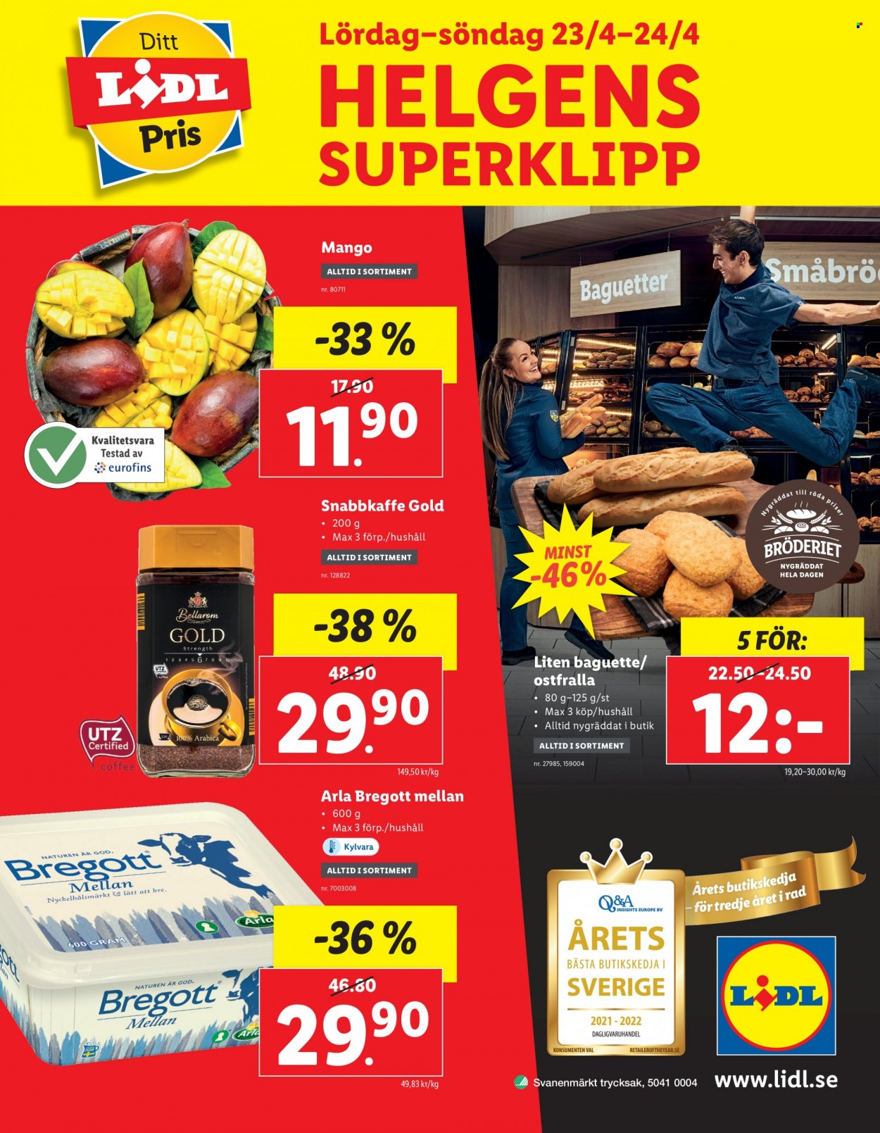 Lidl reklamblad - 18/4 2022 - 24/4 2022. Sida 34