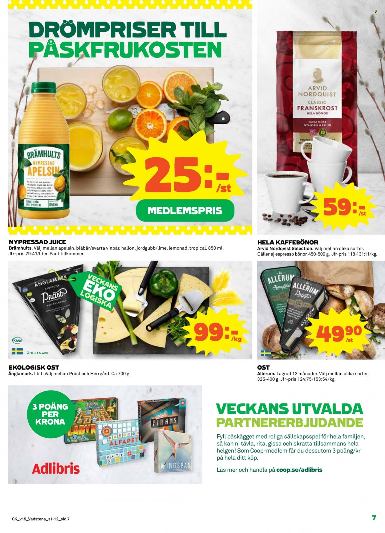 Coop reklamblad - 11/4 2022 - 17/4 2022. Sida 7