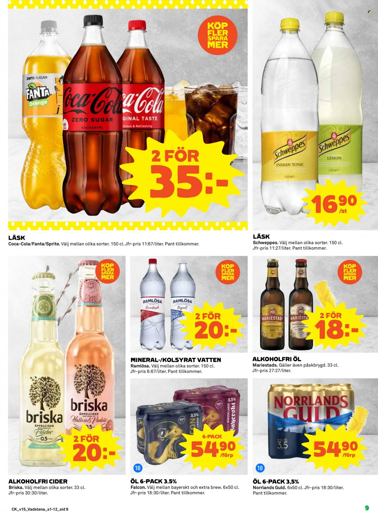 Coop reklamblad - 11/4 2022 - 17/4 2022. Sida 9