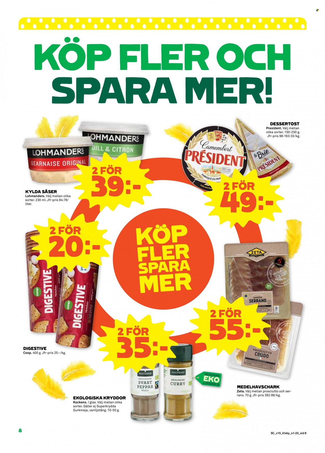 Coop reklamblad - 11/4 2022 - 17/4 2022. Sida 8