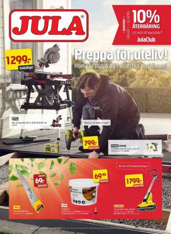 Jula reklamblad - 13/4 2022 - 1/5 2022.