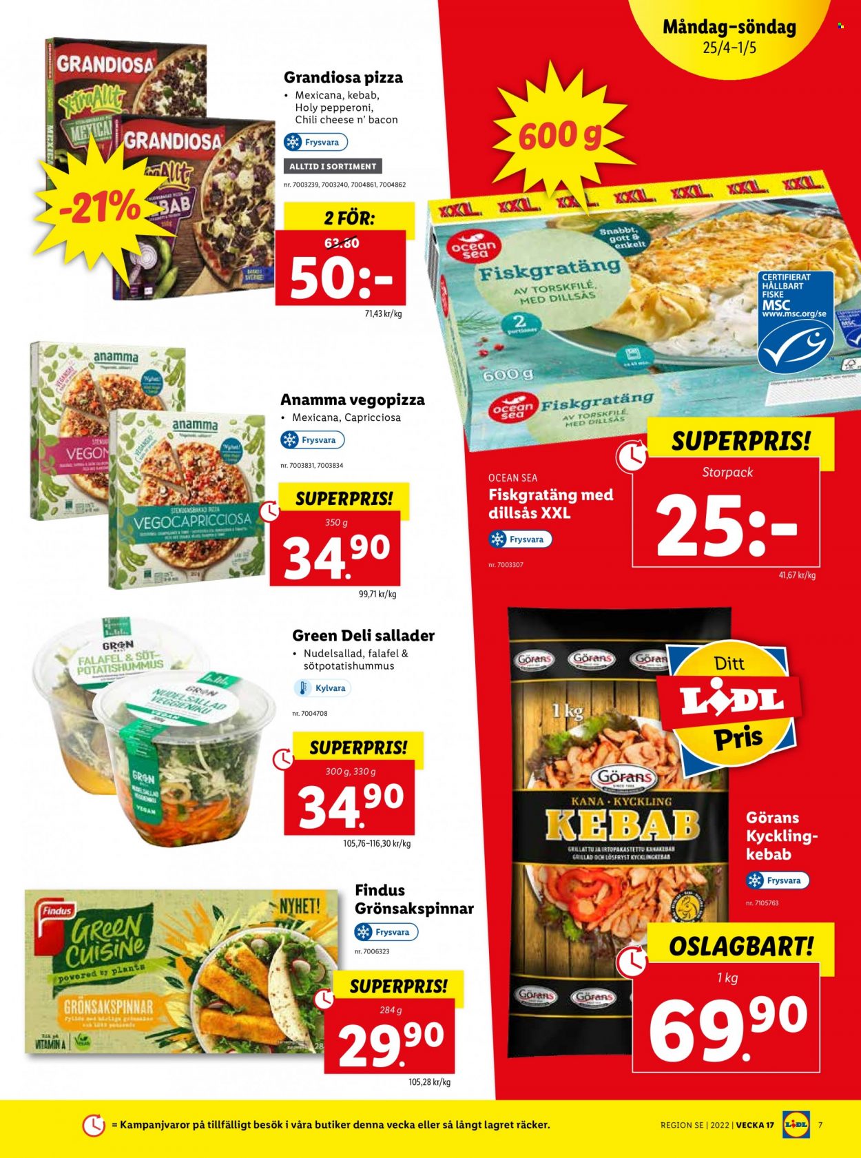 Lidl reklamblad - 25/4 2022 - 1/5 2022. Sida 7