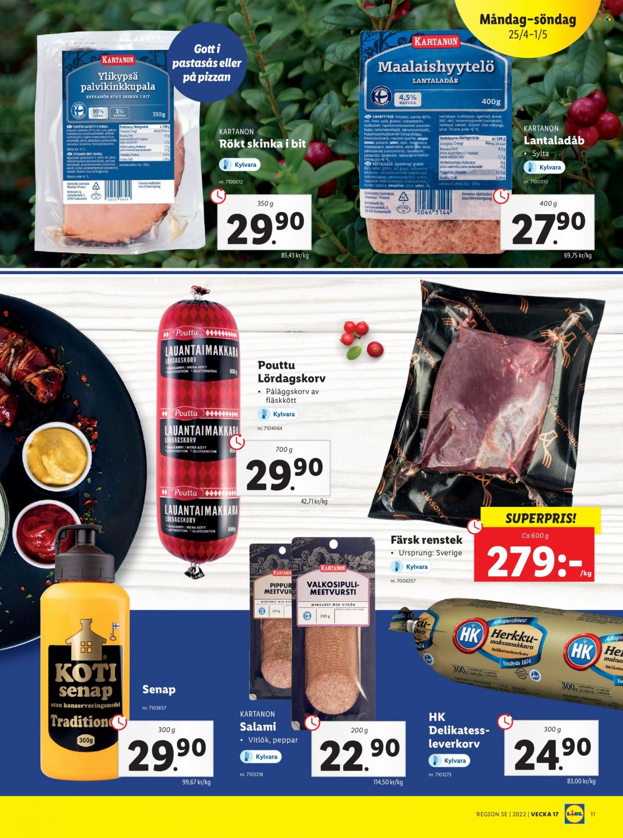 Lidl reklamblad - 25/4 2022 - 1/5 2022. Sida 11