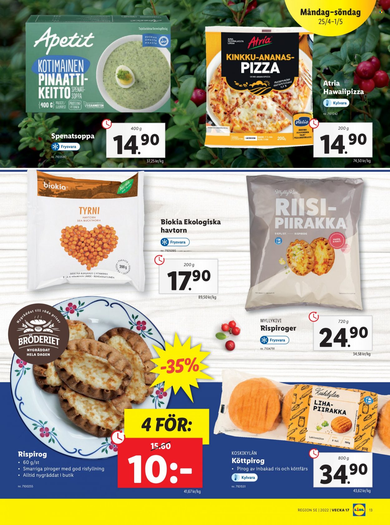 Lidl reklamblad - 25/4 2022 - 1/5 2022. Sida 13
