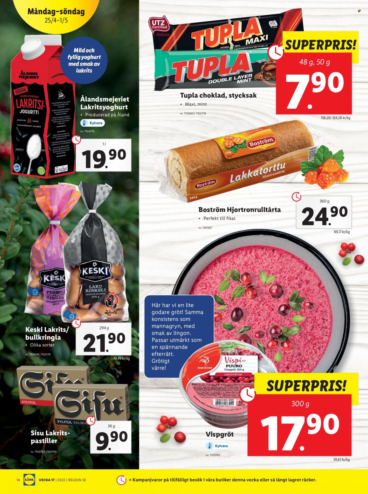 Lidl reklamblad - 25/4 2022 - 1/5 2022. Sida 14