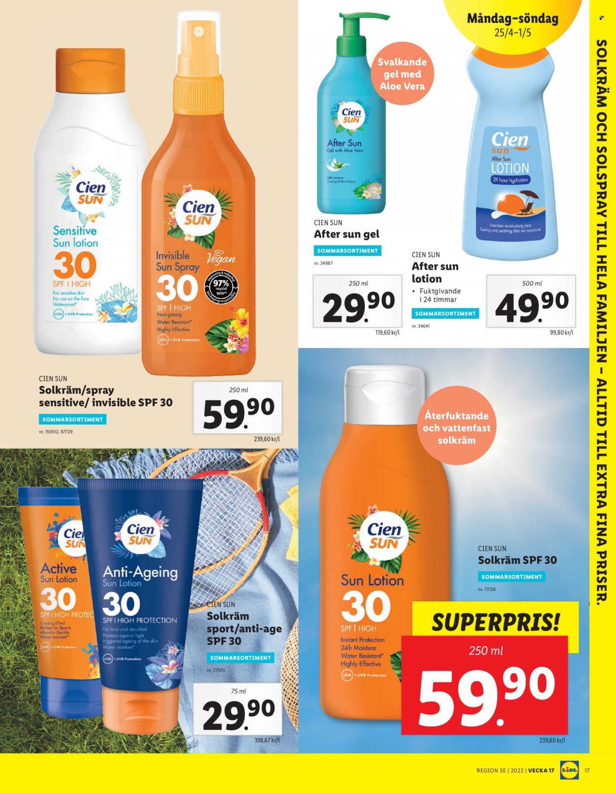 Lidl reklamblad - 25/4 2022 - 1/5 2022. Sida 17