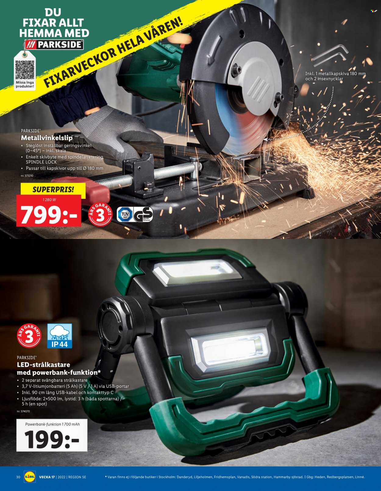 Lidl reklamblad - 25/4 2022 - 1/5 2022. Sida 30