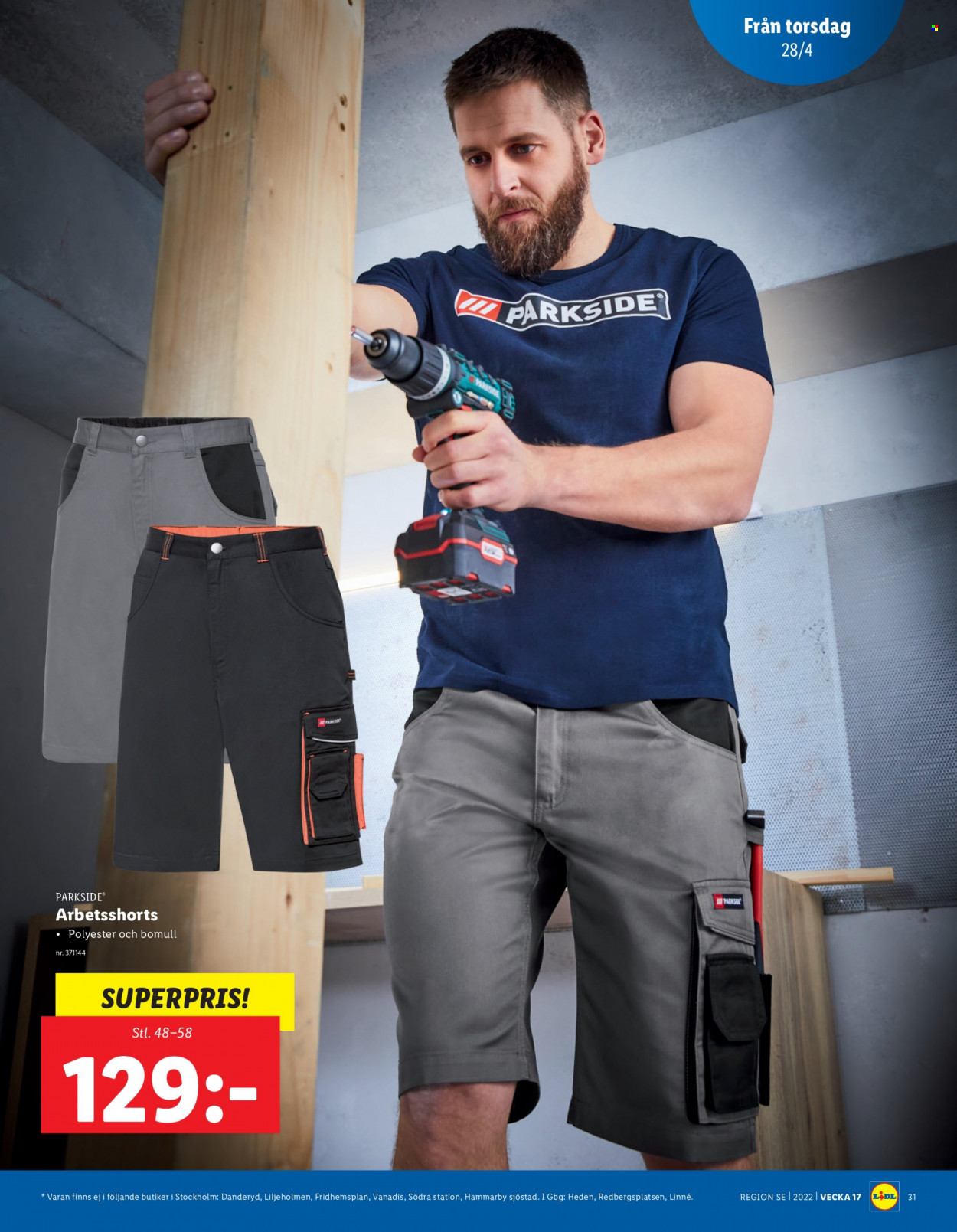 Lidl reklamblad - 25/4 2022 - 1/5 2022. Sida 31