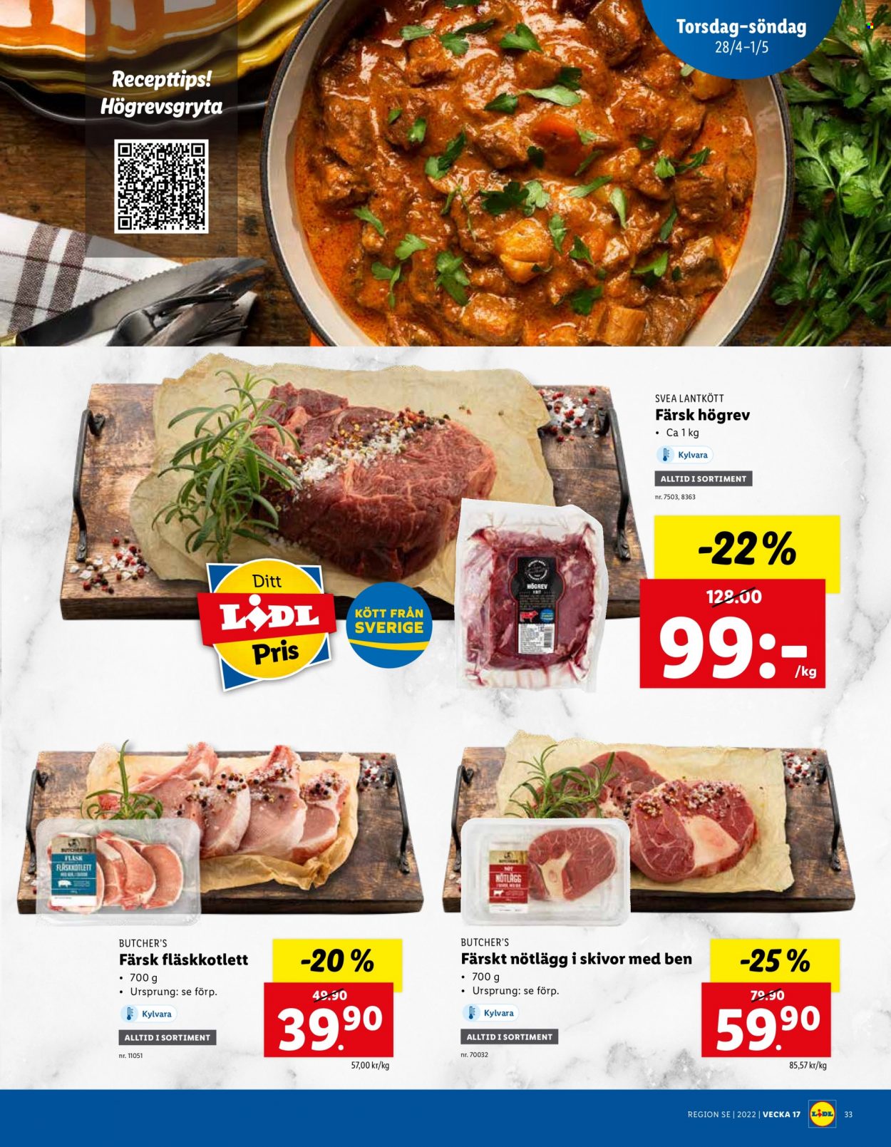 Lidl reklamblad - 25/4 2022 - 1/5 2022. Sida 33