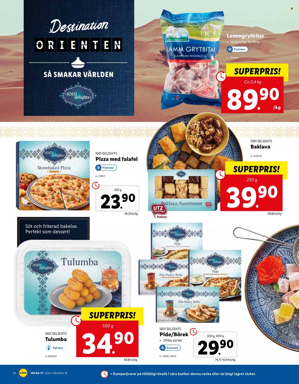 Lidl reklamblad - 25/4 2022 - 1/5 2022. Sida 34