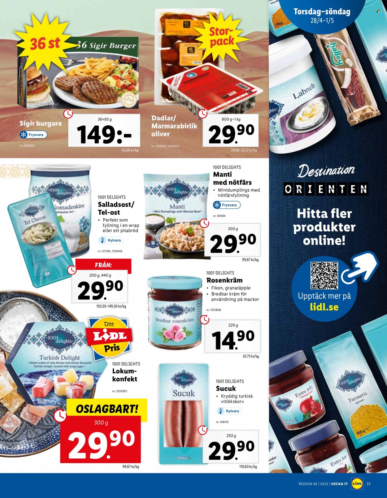 Lidl reklamblad - 25/4 2022 - 1/5 2022. Sida 35