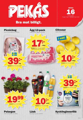 Pekås reklamblad - 19/4 2022 - 24/4 2022.