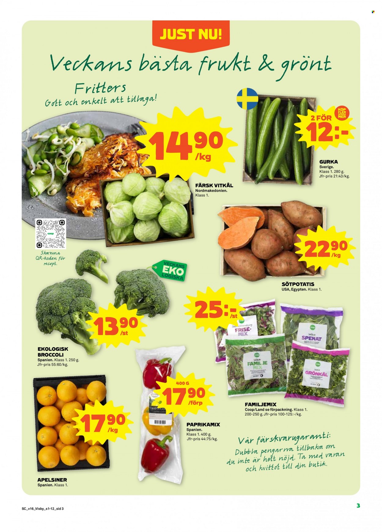 Coop reklamblad - 18/4 2022 - 24/4 2022. Sida 3