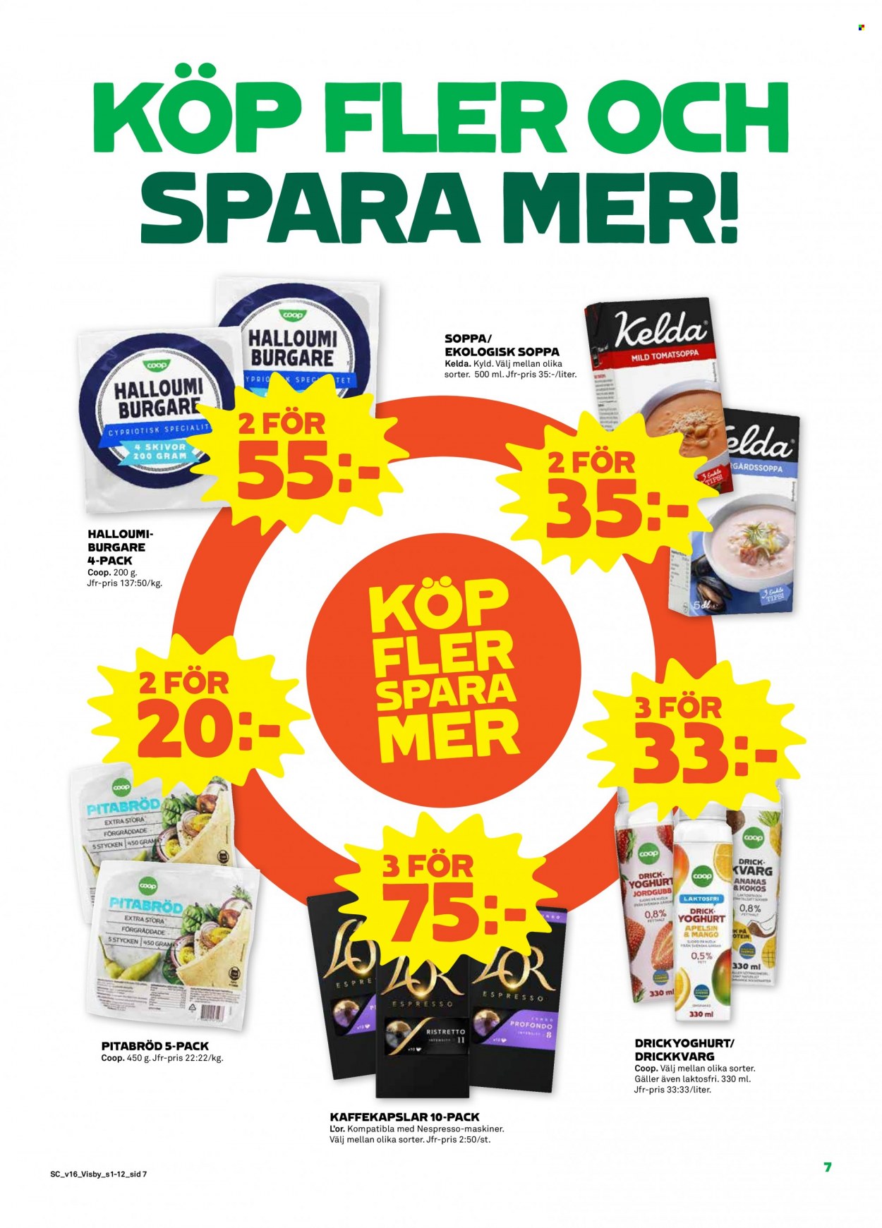 Coop reklamblad - 18/4 2022 - 24/4 2022. Sida 7