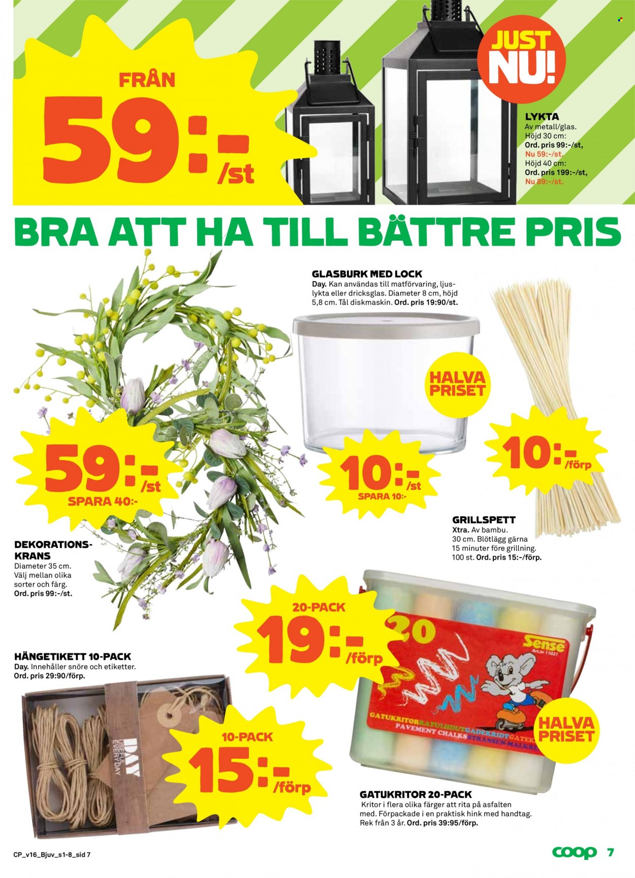 Coop reklamblad - 18/4 2022 - 24/4 2022. Sida 7