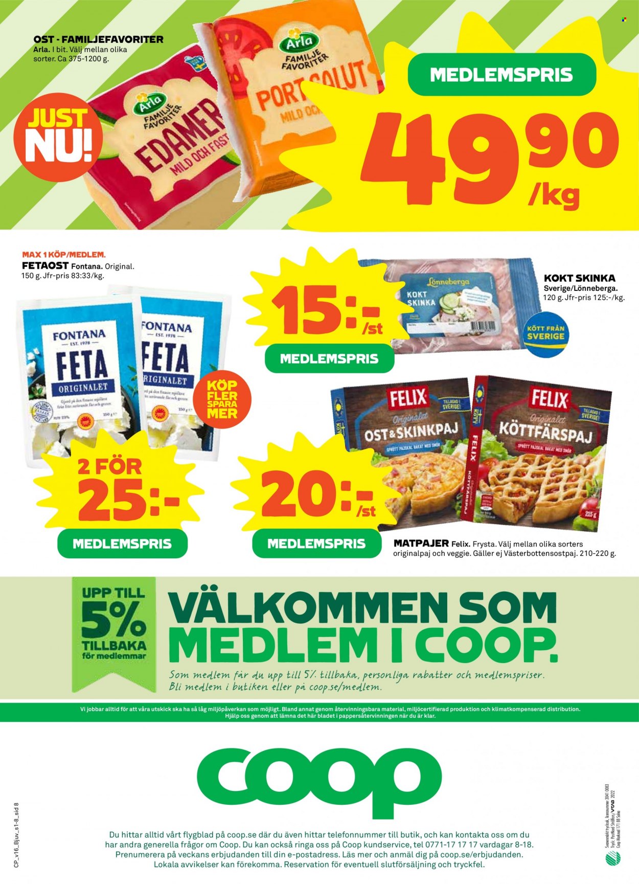 Coop reklamblad - 18/4 2022 - 24/4 2022. Sida 8