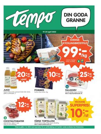 Tempo reklamblad - 19/4 2022 - 24/4 2022.