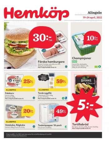 Hemköp reklamblad - 19/4 2022 - 24/4 2022.