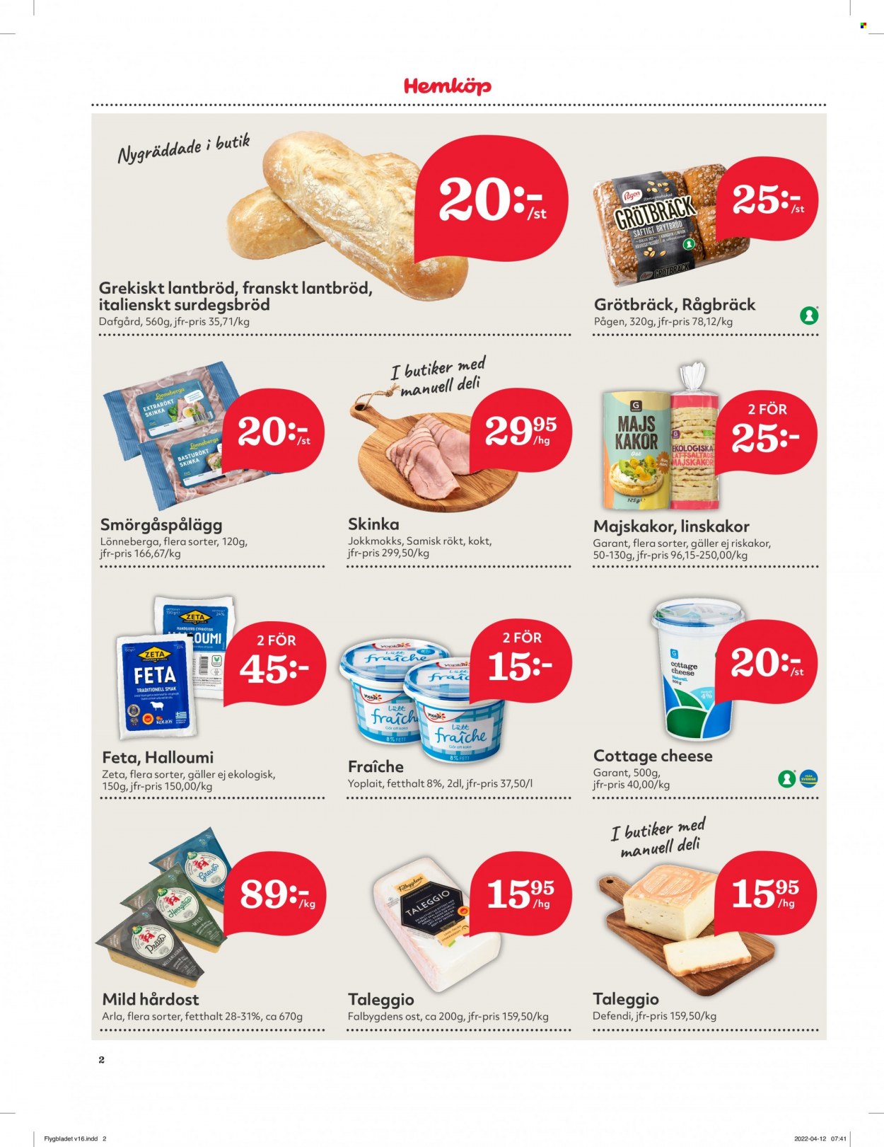 Hemköp reklamblad - 19/4 2022 - 24/4 2022. Sida 2