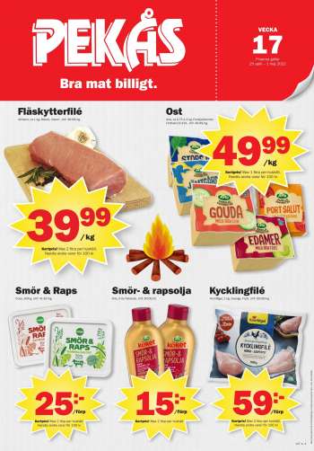 Pekås reklamblad - 25/4 2022 - 1/5 2022.