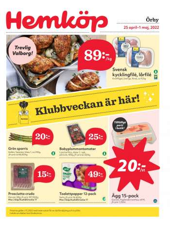 Hemköp reklamblad - 25/4 2022 - 1/5 2022.
